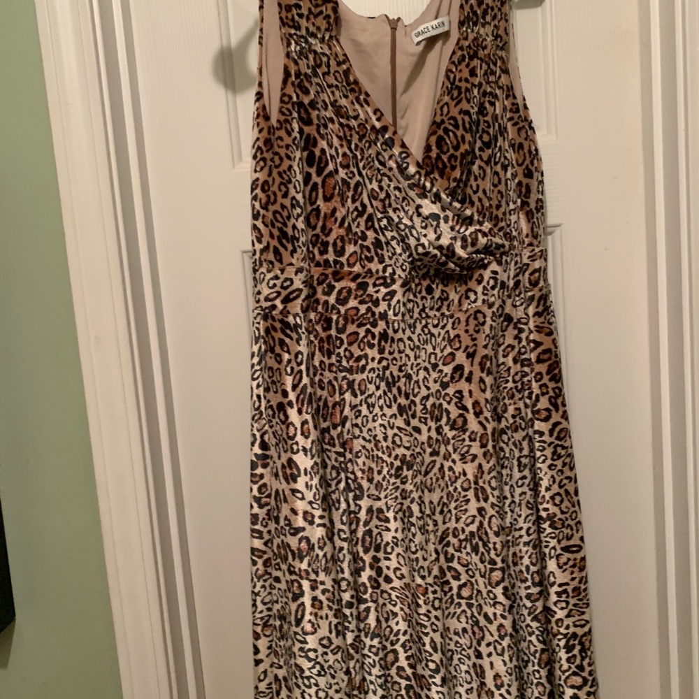 Grace Karin Velveteen dress